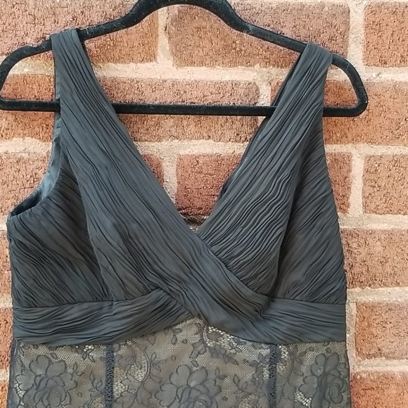 Jones Wear Cocktail Black Lace Dress VGUC  Sz 14 - Picture 2 of 7